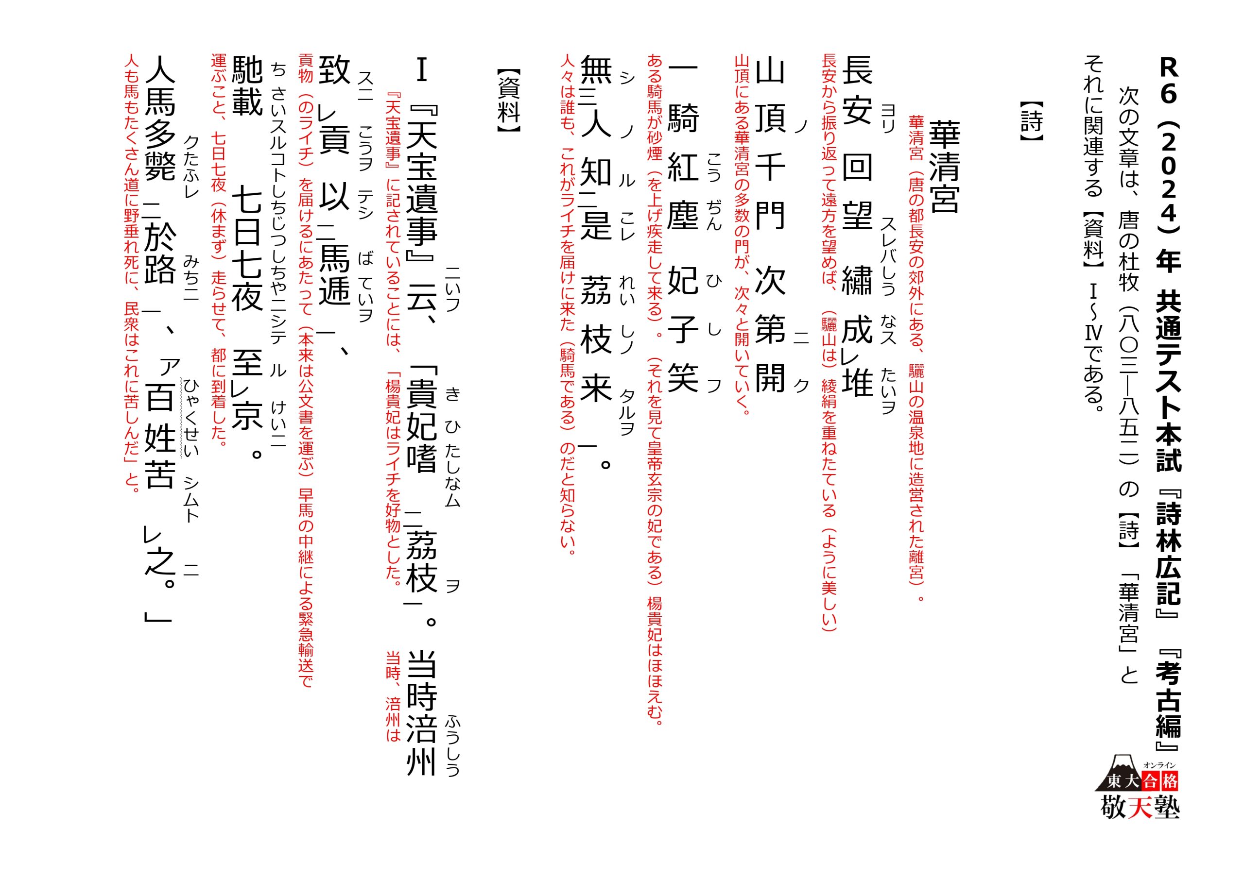 共通テスト問題研究 薄まっ 国語 2021年版
