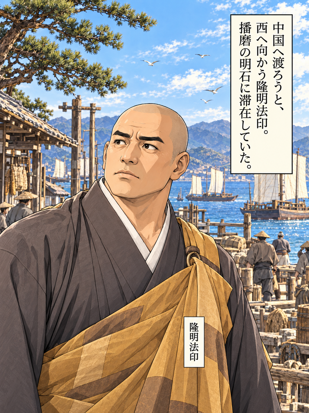 撰集抄 スマホ版 第1コマ