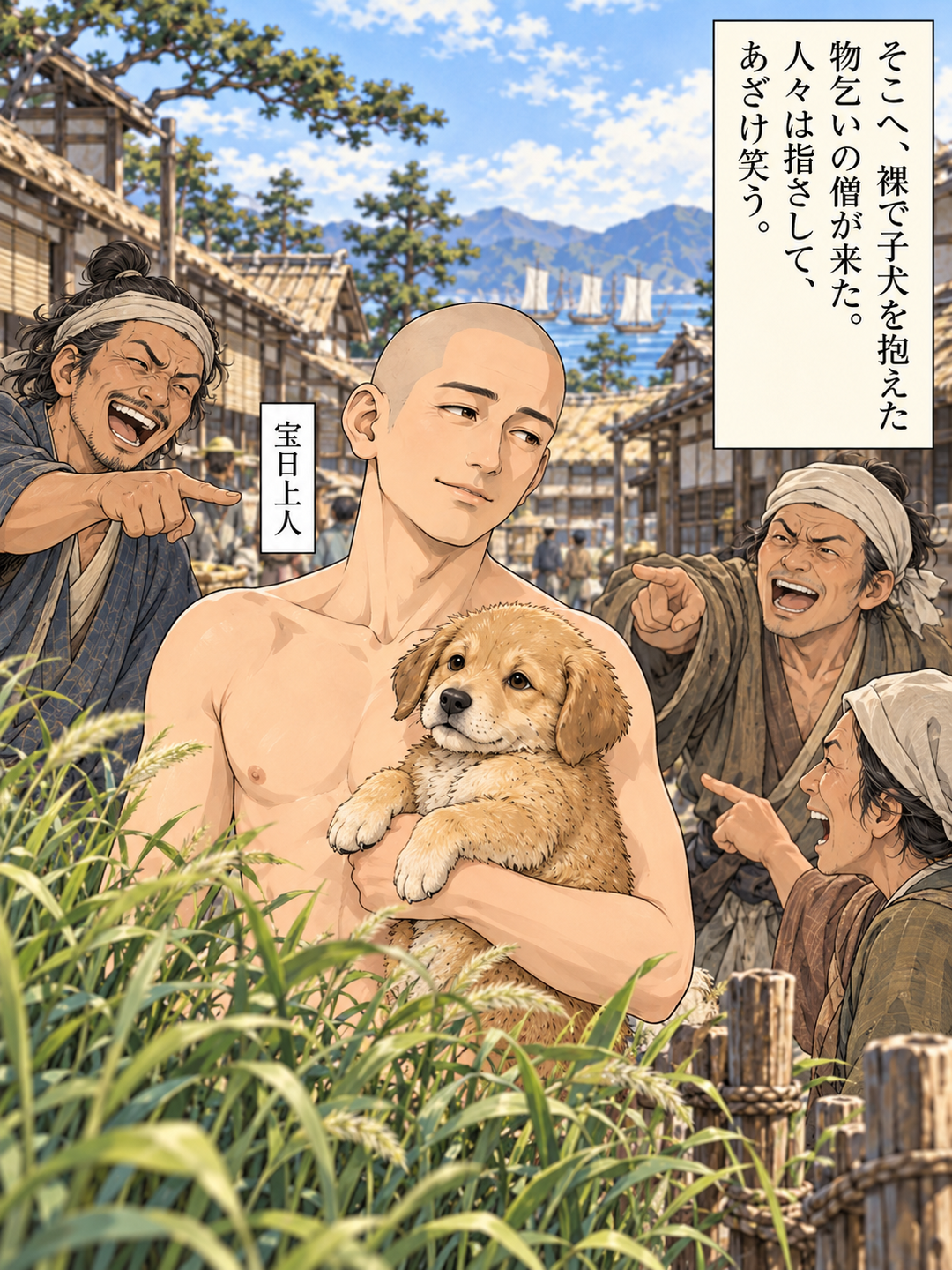 撰集抄 スマホ版 第2コマ