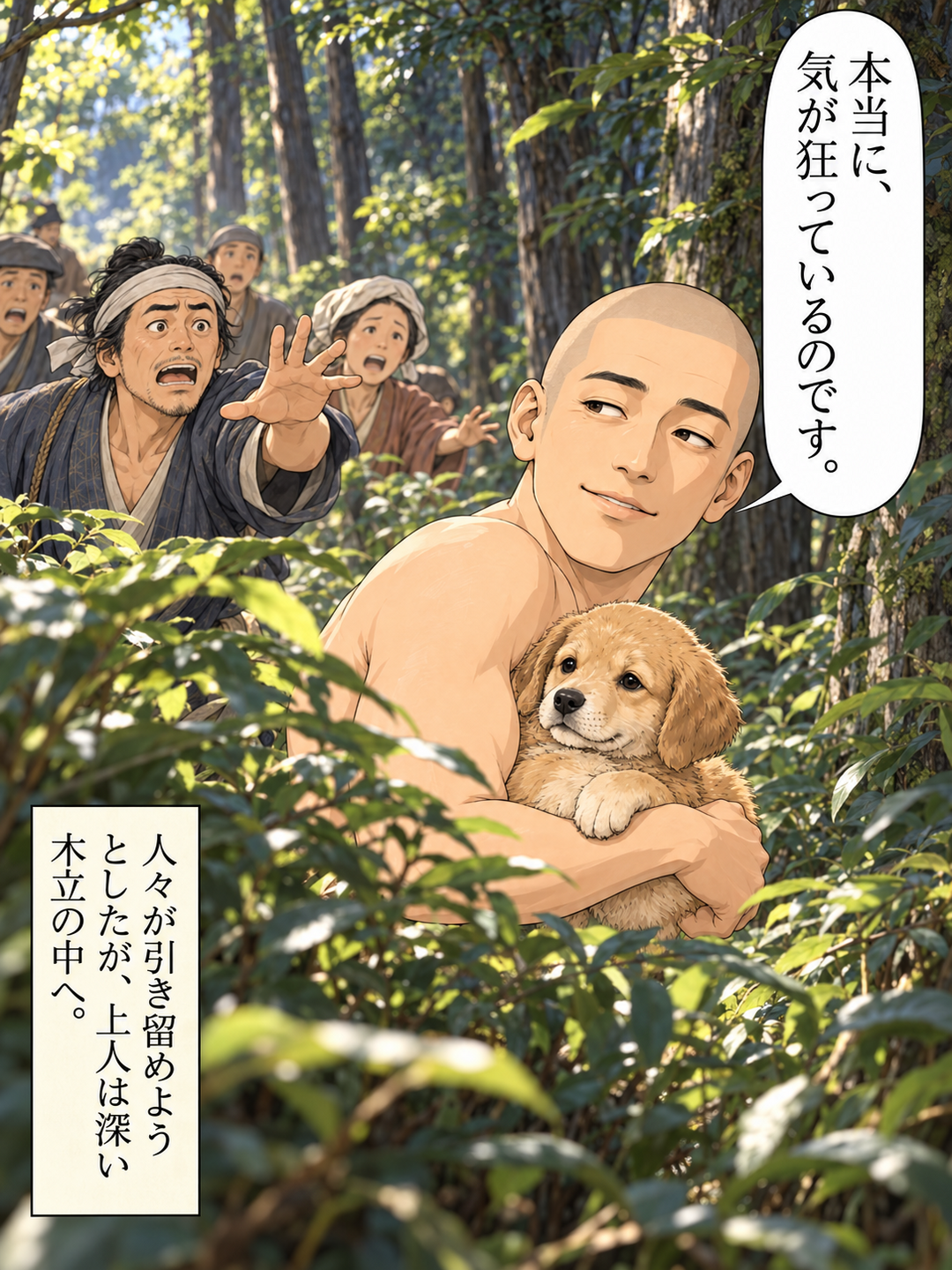撰集抄 スマホ版 第4コマ